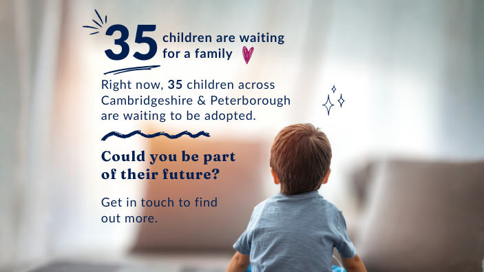 image shows 35 children are waiting to be adopted locally